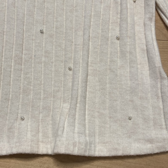 REITMANS Faux Pearl Studded Ribbed Sweater - Picture 9 of 13